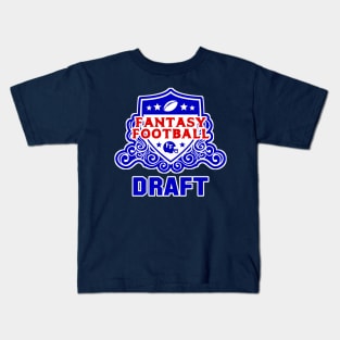 Fantasy Football Draft Kids T-Shirt